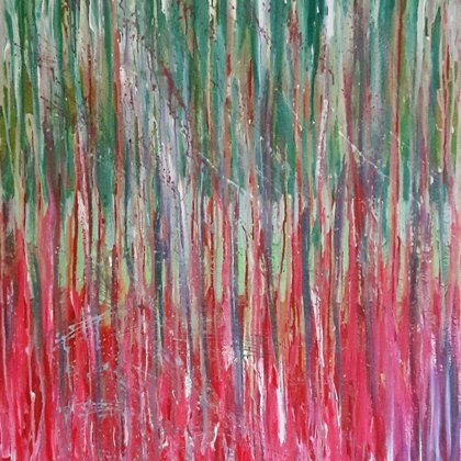 IT'S RAINING ALL DAY - Acryl on canvas - 80x100