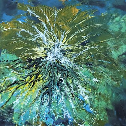 DARK WATERWORLD - Acryl on hardboard - 40x50