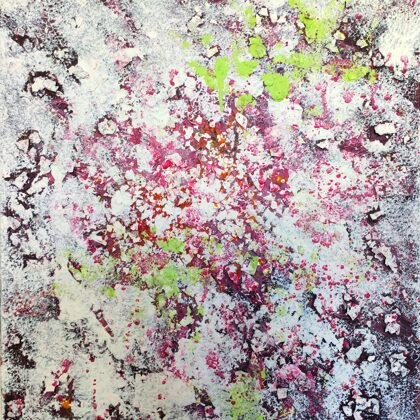 CRACKLING STUFF - Acryl on canvas - 50x40