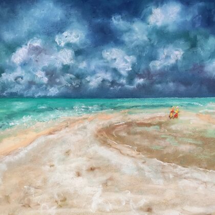 CARIBBEAN FEELING - Pastel on paper - 80x100