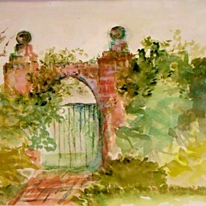 SISSINGHURST - Watercolour on paper - 60x50