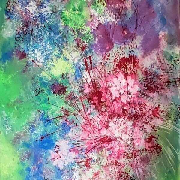 SPIRIT OF SPRING - Acryl on canvas - 70x60