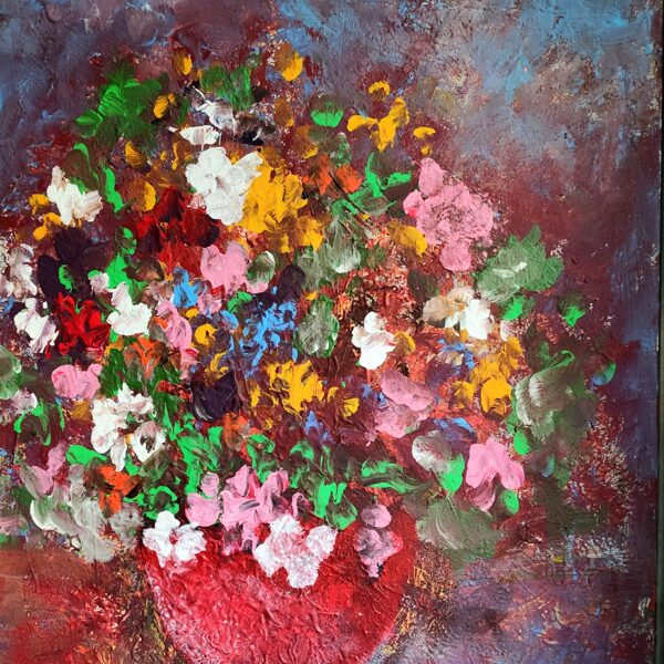 AFTER PICKING SOME FLOWERS - Acryl auf Leinwand - 60x50