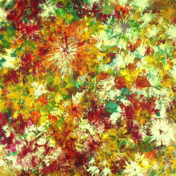 AUTUMN COLOURS - Acryl auf Leinwand - 80x80