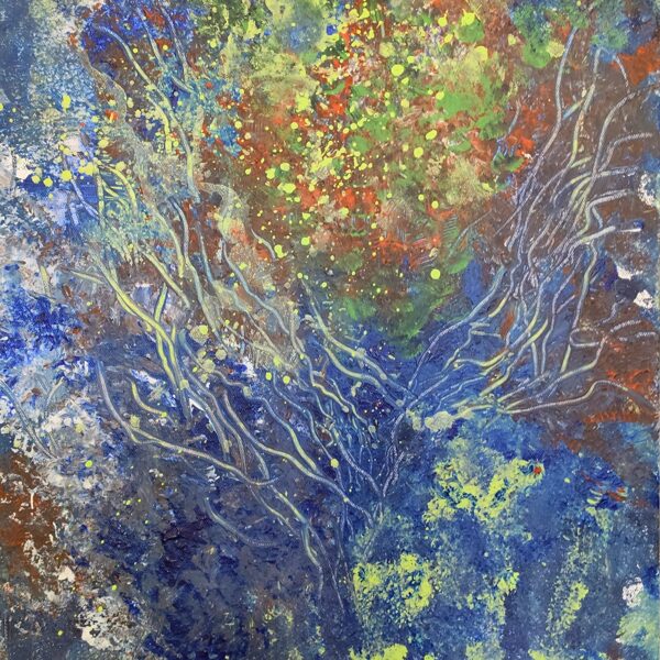 DEEP WATER - Acryl auf Leinwand - 50x40