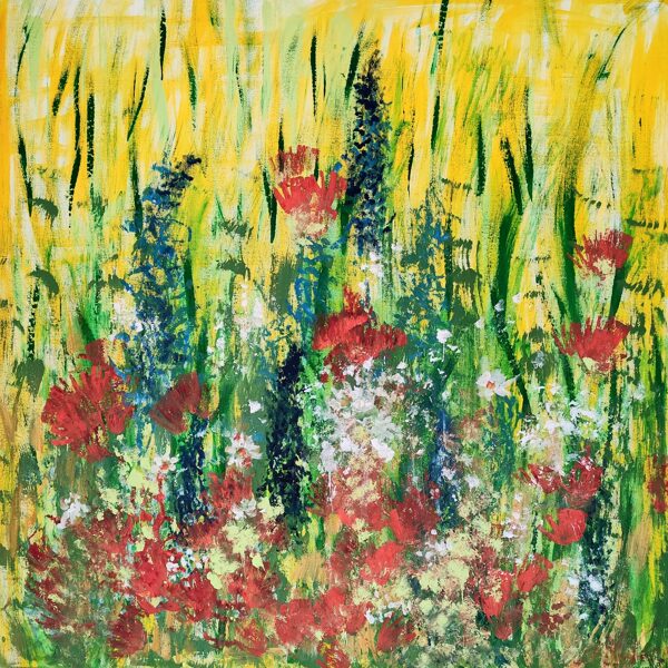 EARLY SUMMER - Acryl auf Leinwand - 100x100