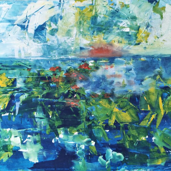 ETERNAL ICE - Acryl auf Leinwand - 80x100