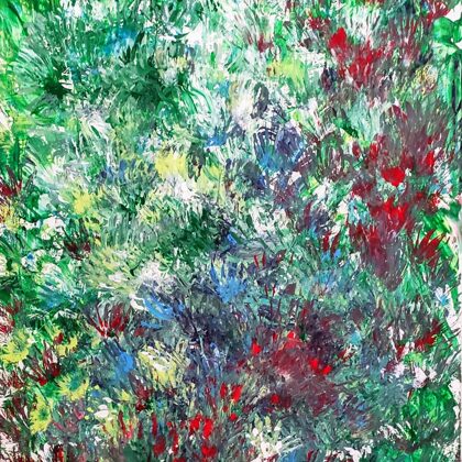 JUNGLE - Acryl auf Leinwand - 70x80