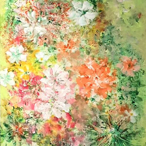 LONGING FOR SUMMER - Acryl auf Leinwand -  100x80