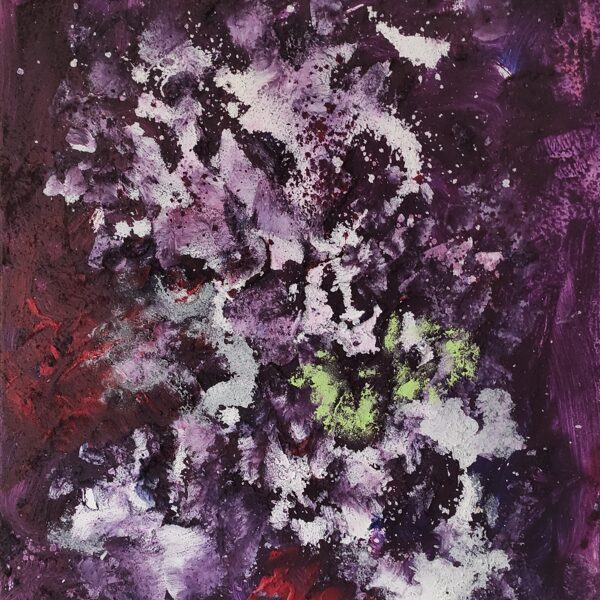 MILKY WAY - Acryl auf Leinwand - 80x70