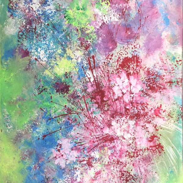 SPIRIT OF SPRING -Acryl auf Leinwand - 70x60