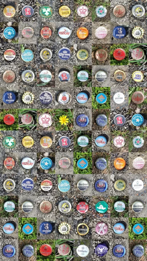 CROWN CAPS IN THE PARK