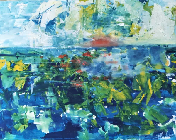 ETERNAL ICE - Acryl on canvas - 80x100