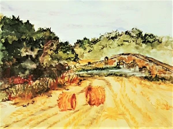 HARVEST TIME - Pastel on paper - 70x80 