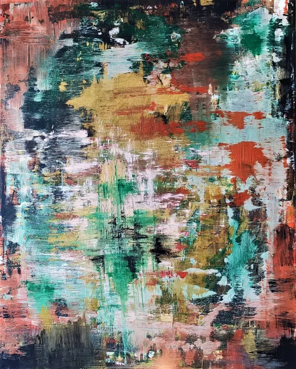 STREAMING - Acryl on canvas - 100x80