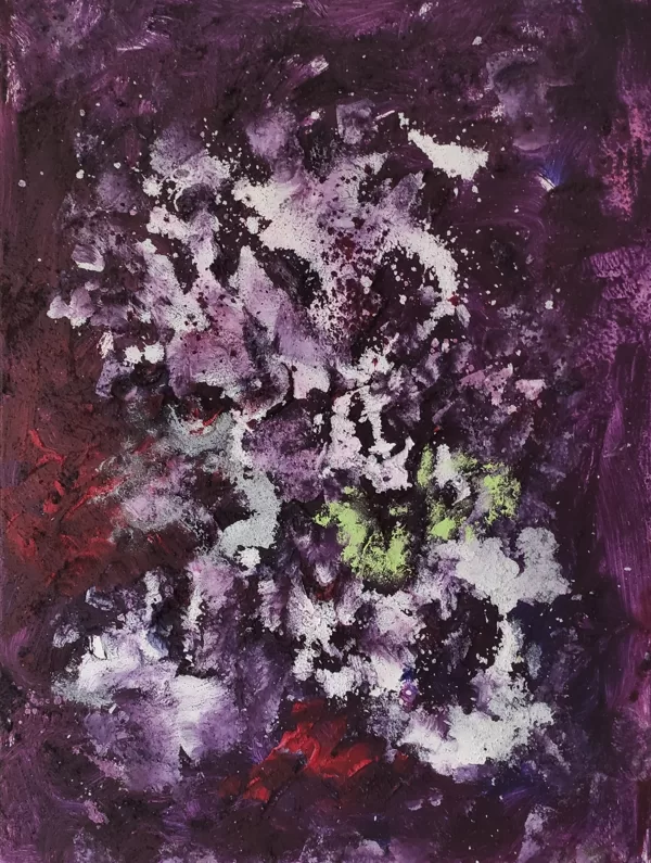 MILKY WAY - Mixed Media on canvas - 100x80