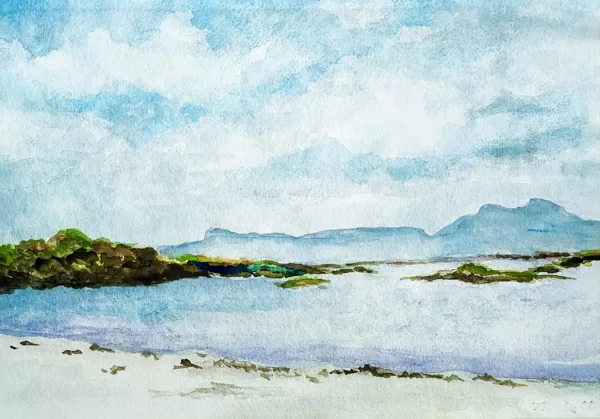 SILENCE - Watercolour on paper - 40x50