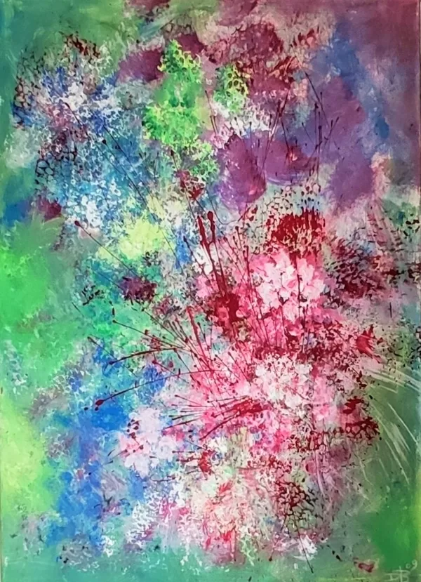 SPIRIT OF SPRING - Acryl on canvas - 70x60