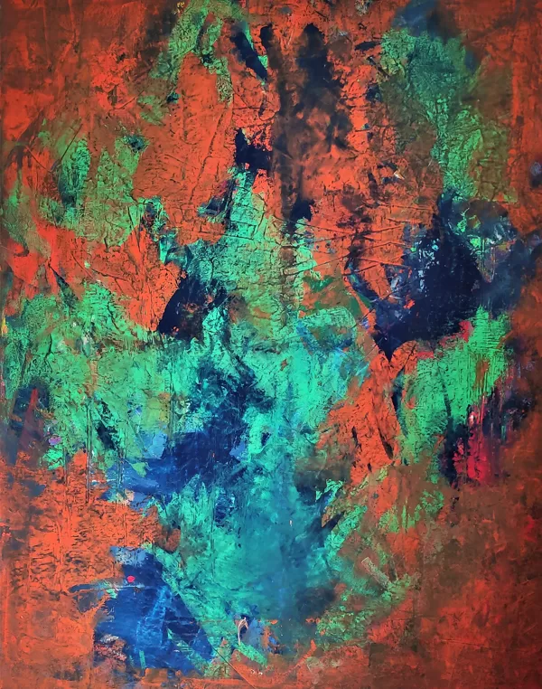 CLEAR COLOURS - Acryl on canvas - 100x80