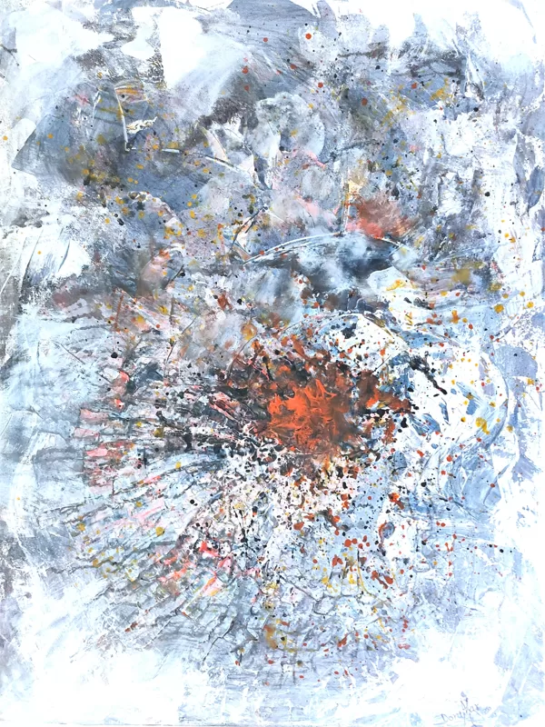 ART FROM THE HEART - Acryl auf Leinwand - 80x70