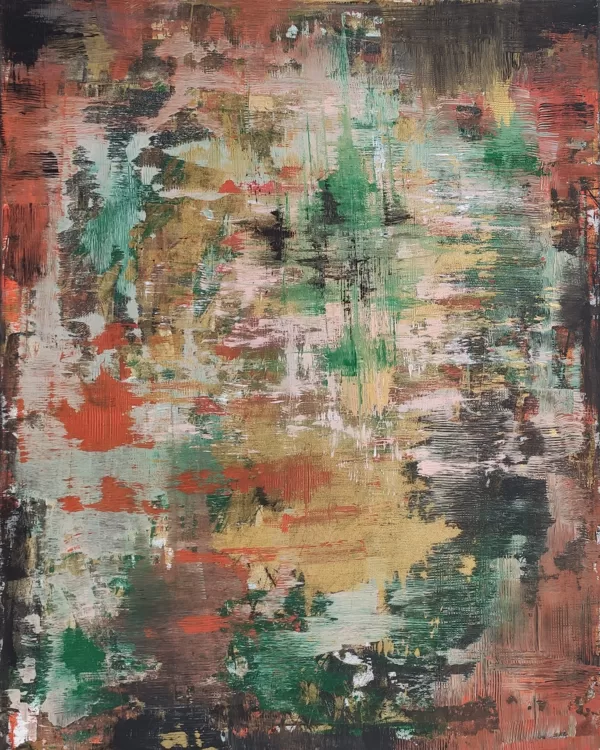 STREAMING - Acryl auf Leinwand - 100x80